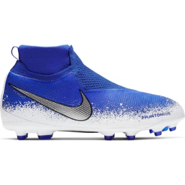 Zapatillas de fútbol Nike Phantom Vsn Elite Df Mg Jr AO3289-410 multicolor azul