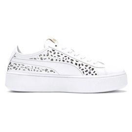 Puma Vikky Stacked Laser Cut 369378 02 blanco
