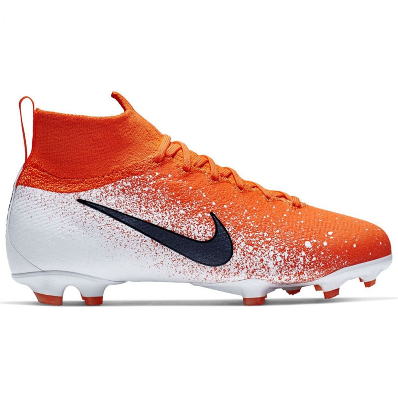 Zapatos de fútbol Nike Mercurial Superfly 6 Elite Fg Jr AH7340-801 multicolor rojo