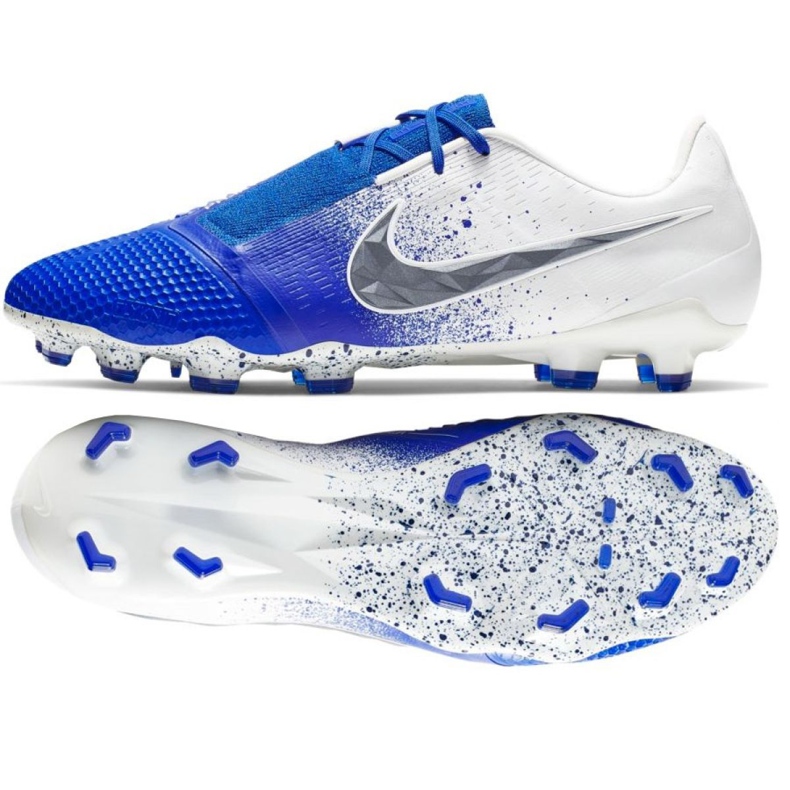 Botas de fútbol Nike Phantom Venom Elite Fg M AO7540-104 multicolor azul Botas de fútbol Nike Phantom Venom Elite Fg M AO7540-104 multicolor azul