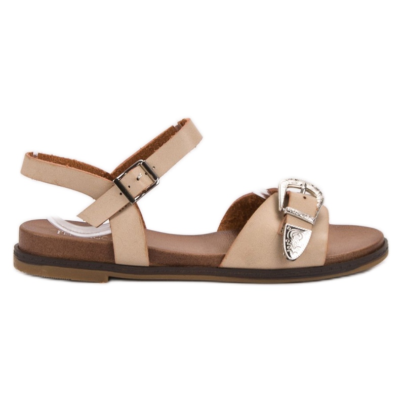 SHELOVET Sandalias beige