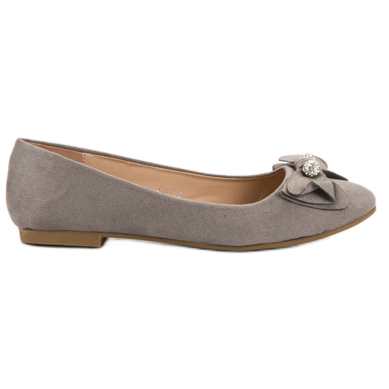 Super Mode Bailarina con lazo gris Super Mode Bailarina con lazo gris