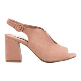 Milaya Sandalias construidas rosa