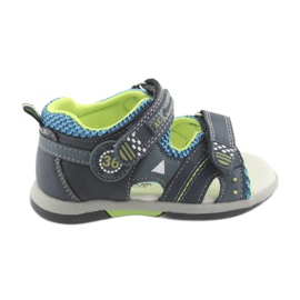 American Club DR13 sandalias niño azul marino verde