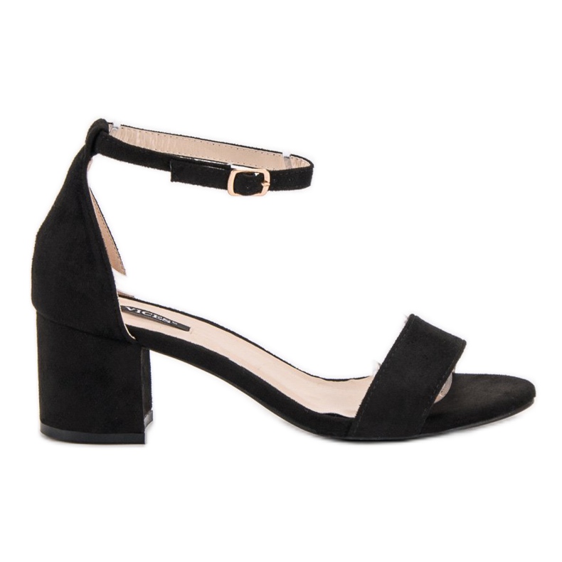 Sandalias VICES de ante negro