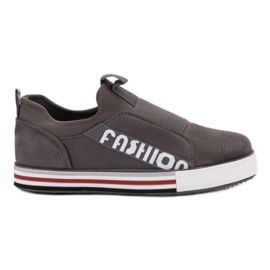 SHELOVET Zapatos deportivos de moda gris