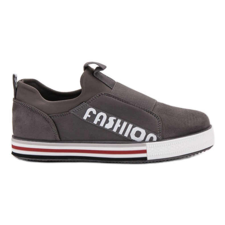 SHELOVET Zapatos deportivos de moda gris