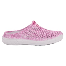 SHELOVET Pantuflas deportivas rosas