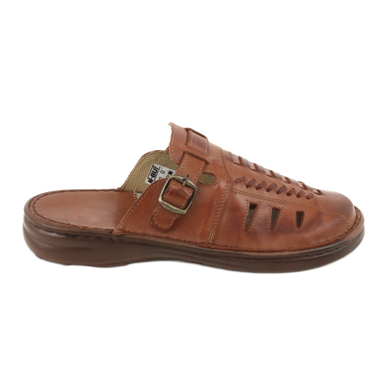 Zapatillas de hombre naszbut 044 marrón