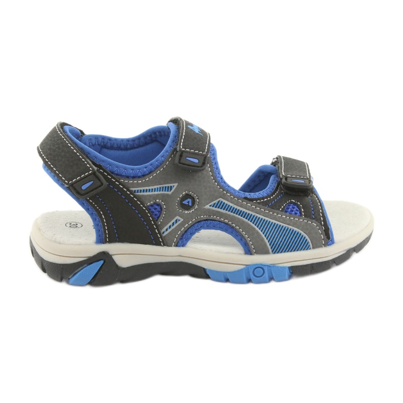 Sandalias American Club RL22 marino / real para niños azul gris azul marino