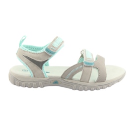 American Club American Sandals Sports Sports HL14 Gray/Green gris