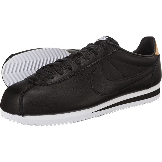 Nike Cortez cuero clásico 004 negro