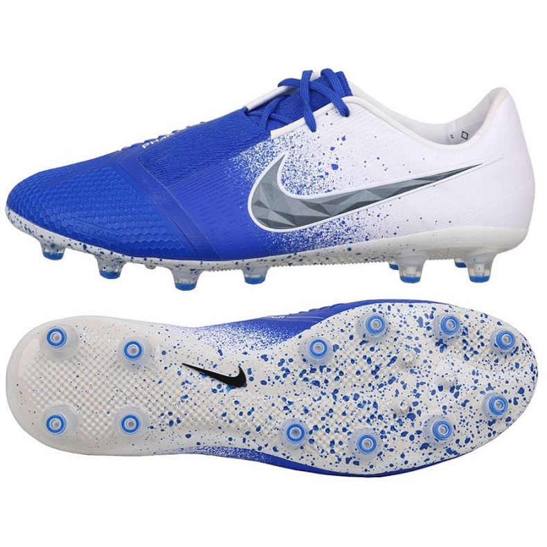Botas de fútbol Nike Phantom Venom Elite Ag Pro M AO0576-104 multicolor azul
