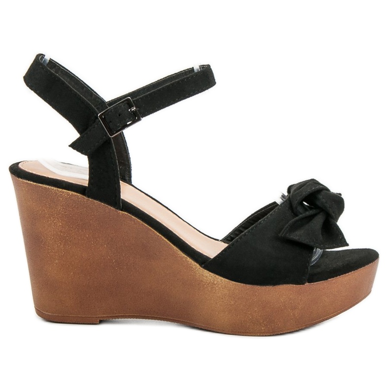 Cm Paris Sandalias con lazo negro