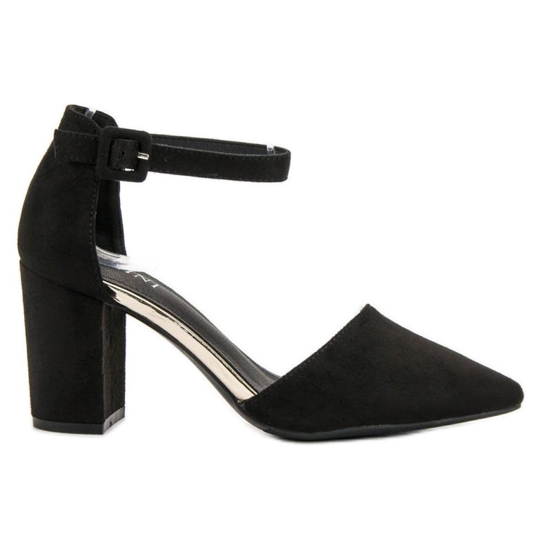 SHELOVET Bombas en Spitz negro