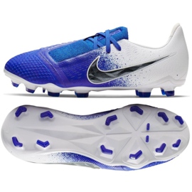 Zapatos de fútbol Nike Phantom Venom Elite Fg Jr AO0401-104 multicolor azul