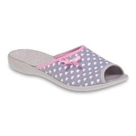 Zapatos de mujer befado pu 254D064 multicolor rosado
