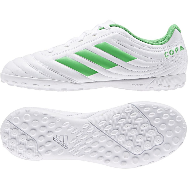 Botas de fútbol adidas Copa 19.4 Tf Jr D98101 multicolor blanco