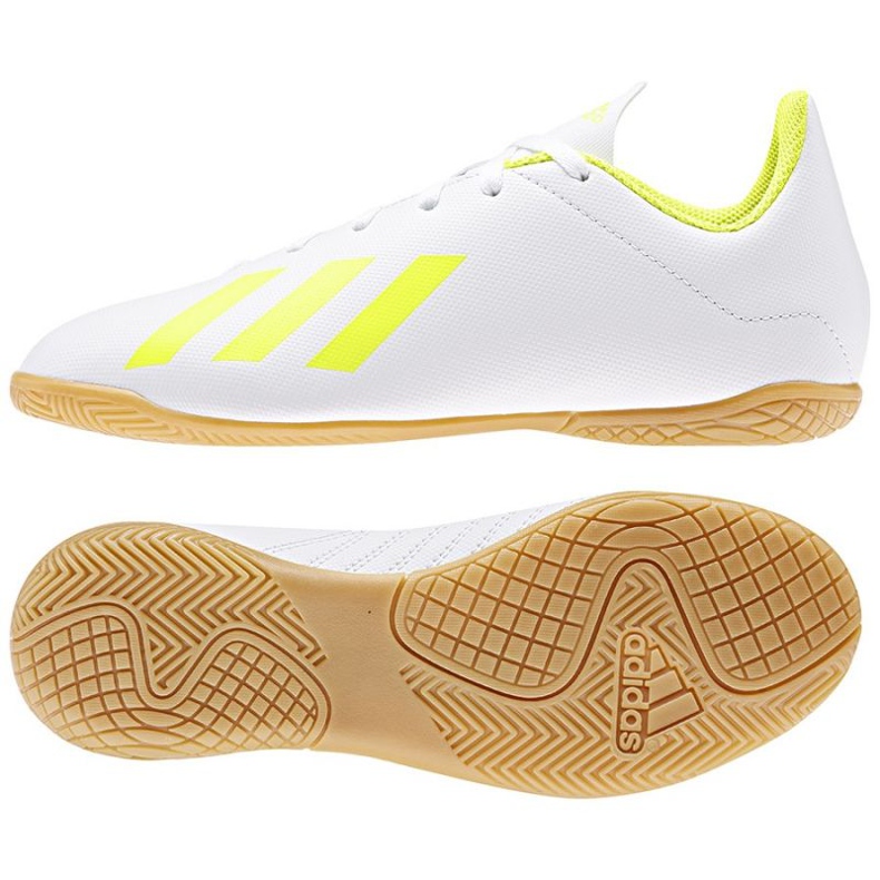 Zapatos de interior adidas X 18.4 In Jr BB9411 multicolor blanco