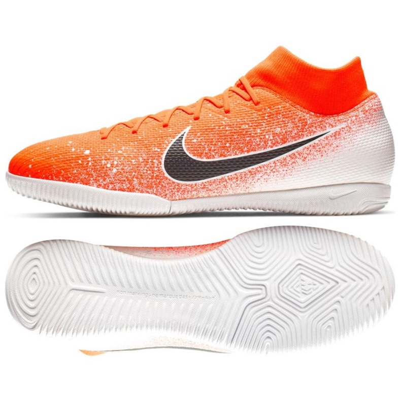 Zapatos de interior Nike Merurial Superflyx 6 Academy Ic M AH7369-801 multicolor naranja Zapatos de interior Nike Merurial Superflyx 6 Academy Ic M AH7369-801 multicolor naranja