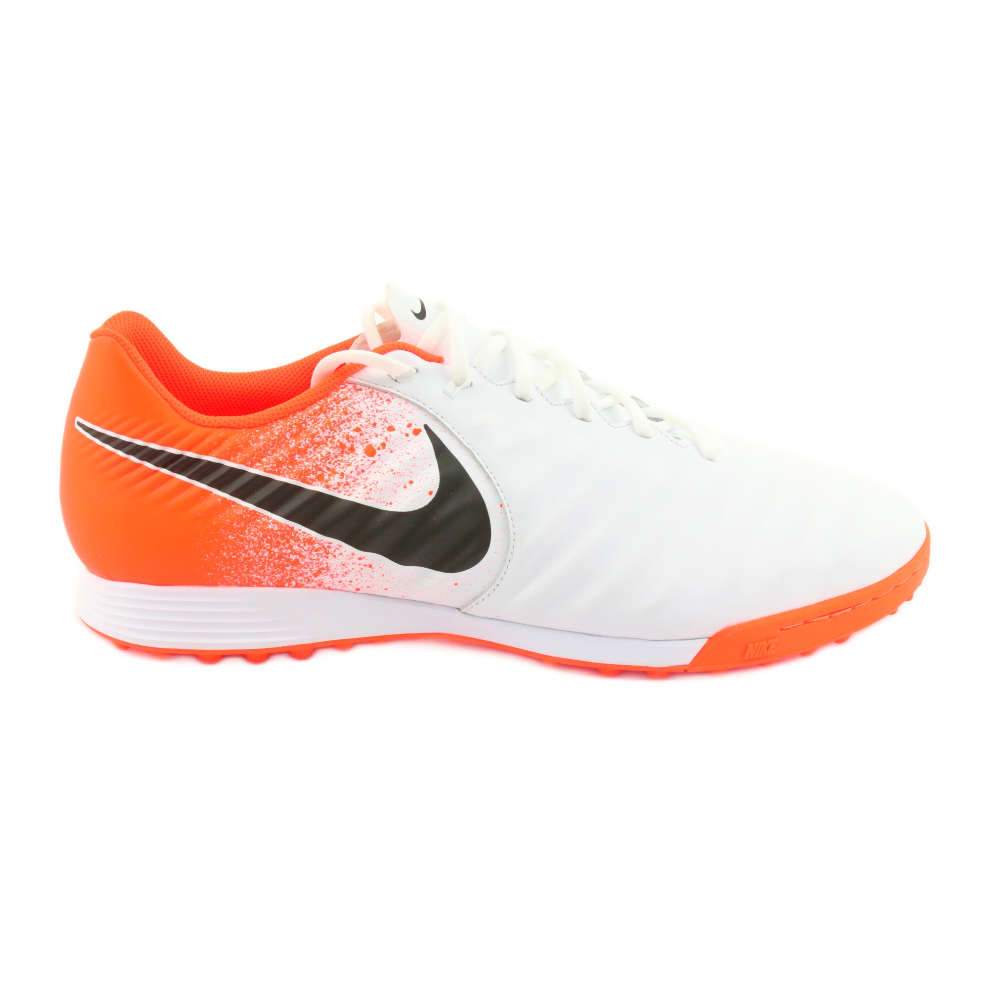 Zapatillas de fútbol Nike Tiempo LegendX 7 Academy Tf M AH7243 118 blanco naranja blanco Zapatillas de fútbol Nike Tiempo LegendX 7 Academy Tf M AH7243 118 blanco naranja blanco