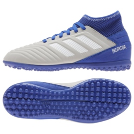 Botas de fútbol adidas Predator 19.3 Tf Jr CM8548 multicolor azul