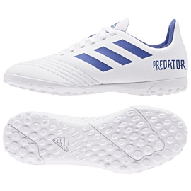 Botas de fútbol adidas Predator 19.4 Tf Jr CM8558 multicolor blanco
