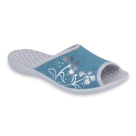 Zapatos de mujer befado pu 254D102 azul