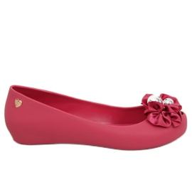 Bailarinas Meliski con lazo fucsia CK-86P Fucsia rosado