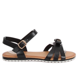 Sandalias de mujer negras G210 Negro