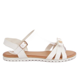 Sandalias de mujer blancas G210 Blanco