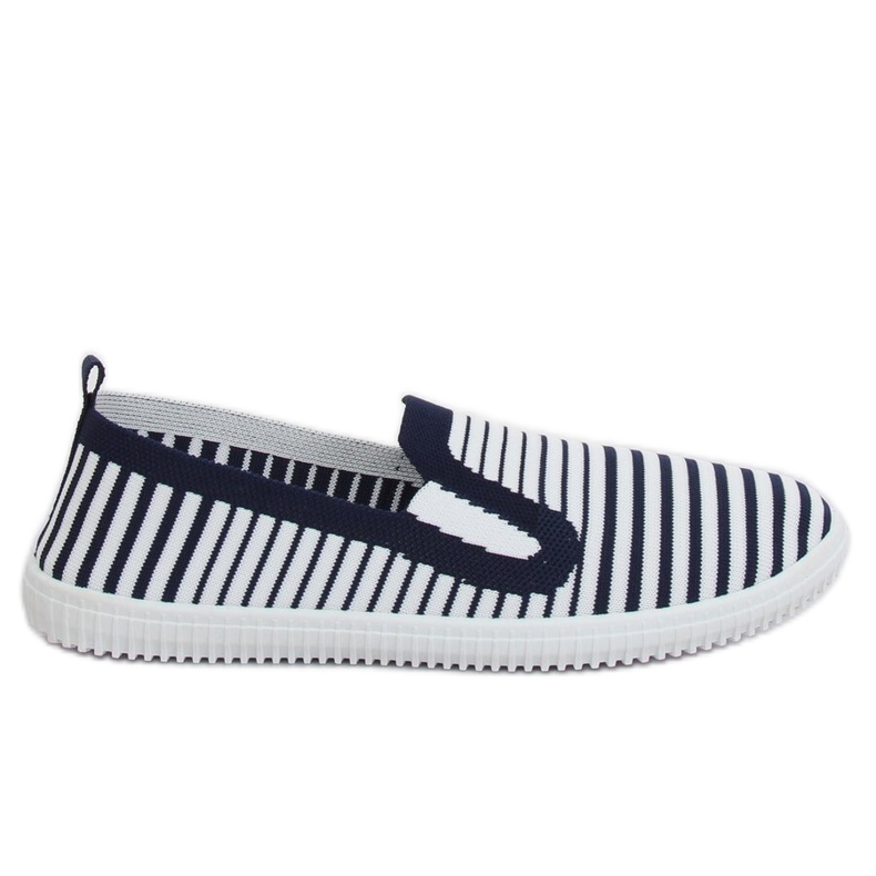 Zapatillas slipon azul marino XJ-2909 Navy blanco