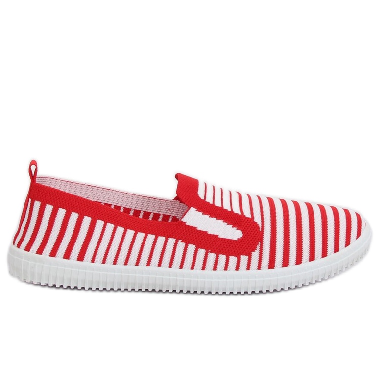 Zapatillas slipon rojas XJ-2909 Red blanco rojo