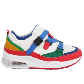 Zapatillas deportivas de colores 8801 Azul blanco multicolor