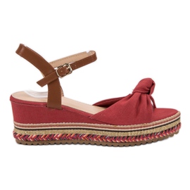 Groto Gogo Sandalias rojas rojo