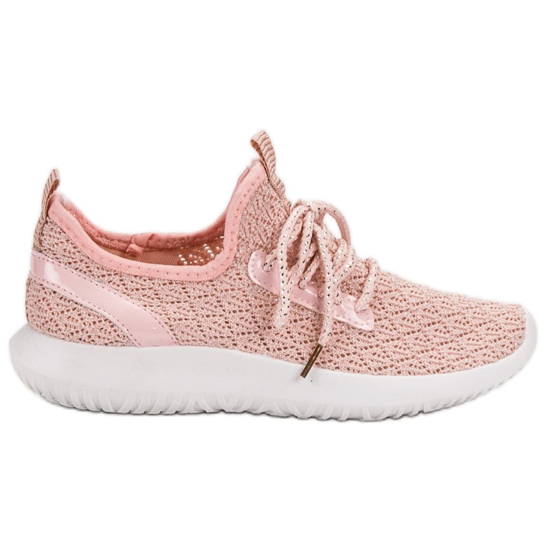 SHELOVET Zapatos deportivos rosas rosado