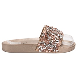 Seastar Pantuflas Doradas Elegantes dorado