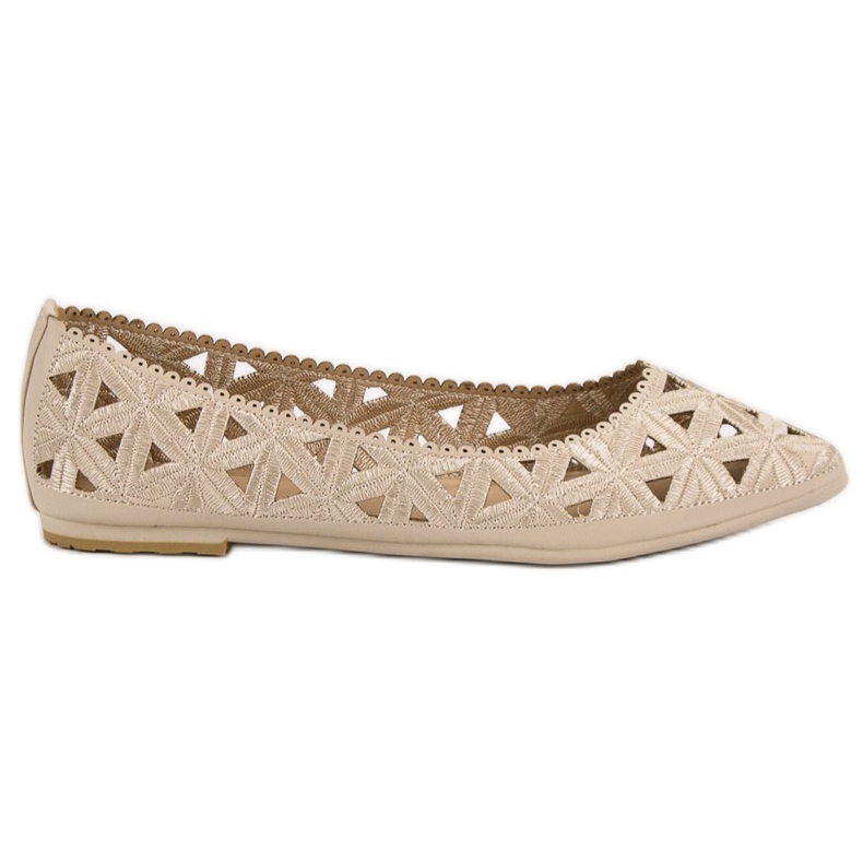 Bailarinas VICES caladas beige