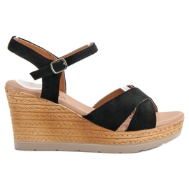 SHELOVET Sandalias negras negro