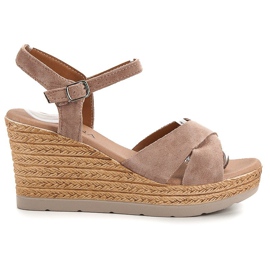 SHELOVET Sandalias beige