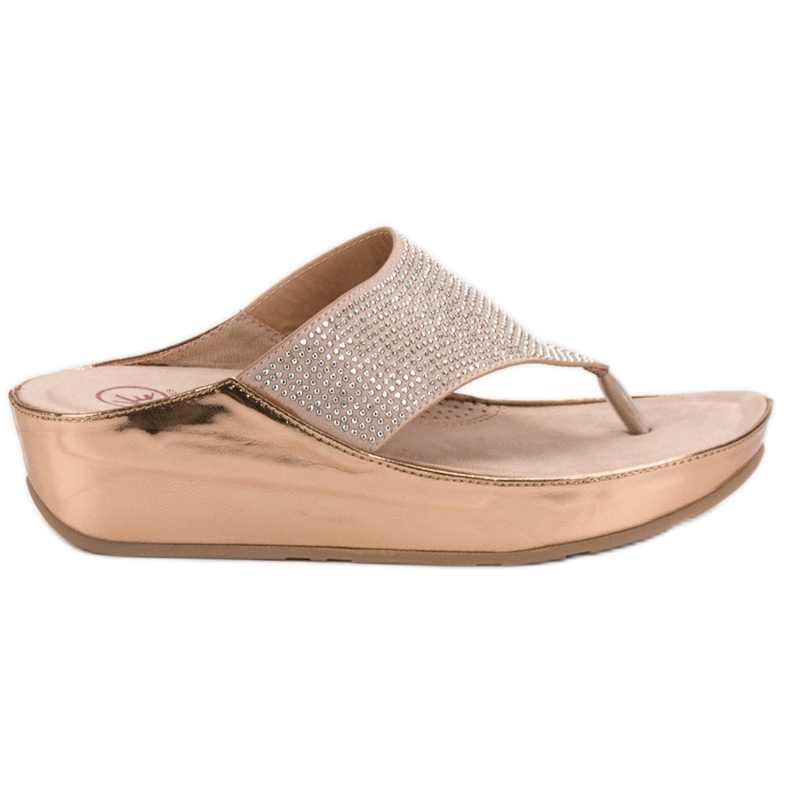 Kylie Sandalias de cuña amarillo multicolor Kylie Sandalias de cuña amarillo multicolor