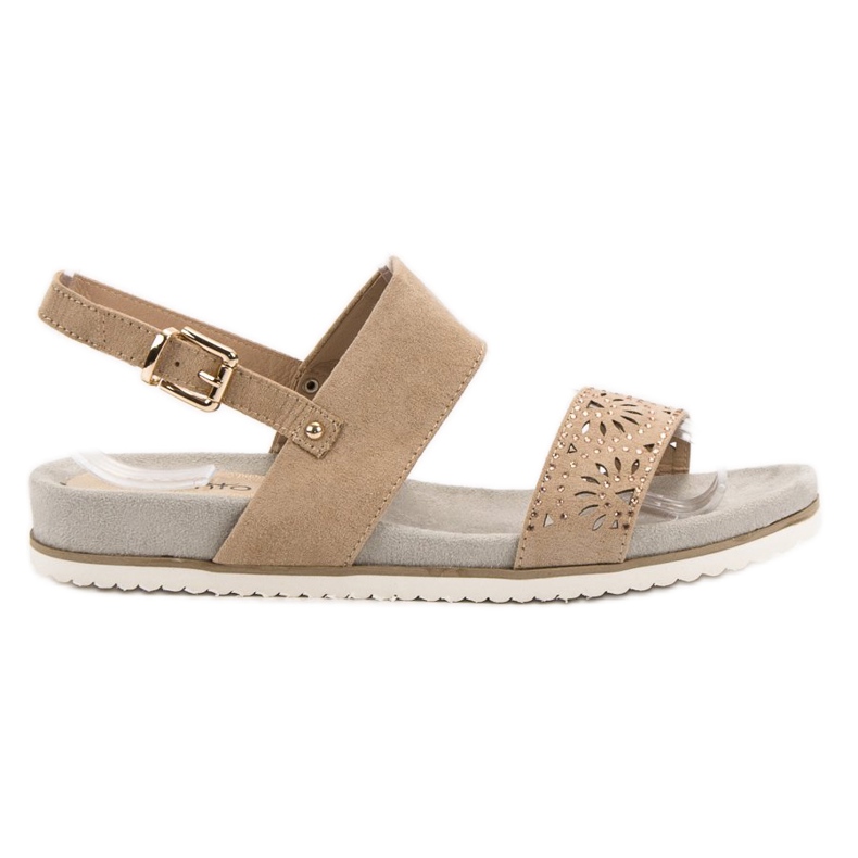 Evento Sandalias caladas beige