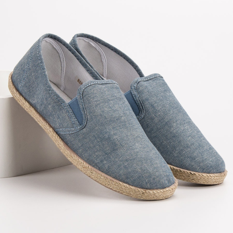 SHELOVET Alpargatas Hombres De Moda azul