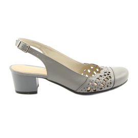 Sandalias caladas para mujer Gregors 771 gris