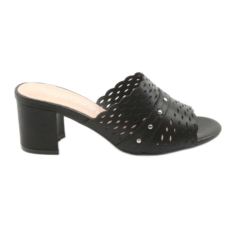 Zapatillas de mujer Sergio Leone KL319 negro