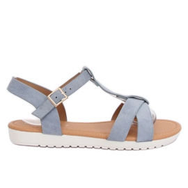 Sandalias mujer azul X567 Denim Blue