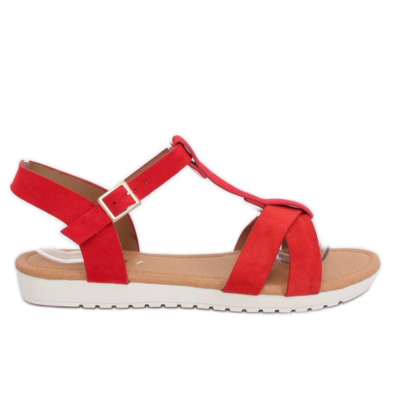 Sandalias de mujer rojas X567 Chine Se Red rojo
