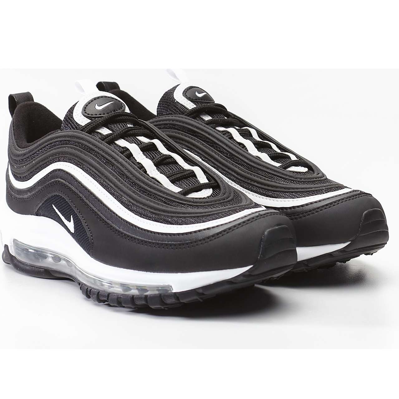 Nike Air Max 97 Gs 009 Negro Blanco Metalizado Plata Nike Air Max 97 Gs 009 Negro Blanco Metalizado Plata