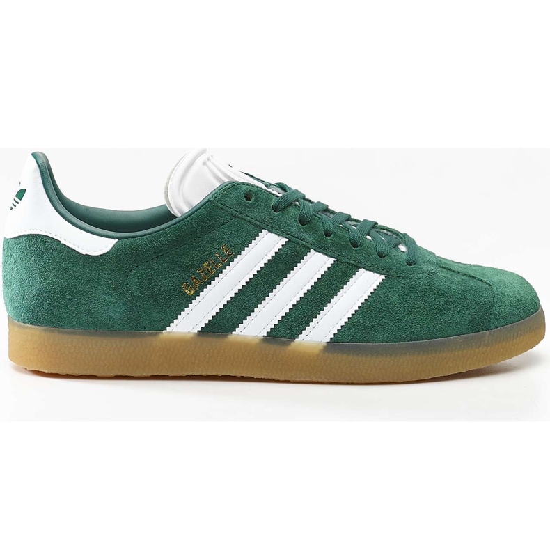 Adidas Gazelle 872 Collegiate Green Calzado Goma Blanca 3 verde