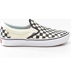 Vans Comfycush Slip On VO4 Checkerboard True White blanco gris